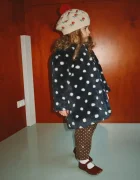 Konges Sløjd палто от еко пух за деца FUZZIE COAT GRS тъмносиньо KS106477
