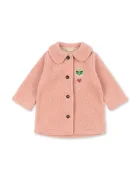 Konges Sløjd палто за деца от полар JODY COAT GRS розово KS105711