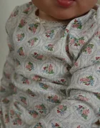 Konges Sløjd Памучна блуза с дълги ръкави MINNIE BLOUSE GOTS в бежово KS104372