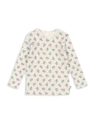 Konges Sløjd Памучна блуза с дълги ръкави MINNIE BLOUSE GOTS в бежово KS104372