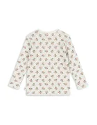 Konges Sløjd Памучна блуза с дълги ръкави MINNIE BLOUSE GOTS в бежово KS104372