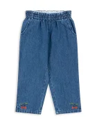 Konges Sløjd Памучни дънки MAGOT FRILL PANTS GOTS