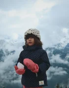 Konges Sløjd панталон за деца MISMOU SNOW PANTS розов KS105743
