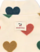 Konges Sløjd поларен суичър за деца от полар TAVI FLEECE SWEATSHIRT GRS бежов KS106281