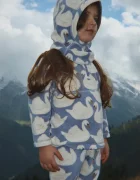 Konges Sløjd поларен суичър за деца TAVI FLEECE SWEATSHIRT GRS син KS105774