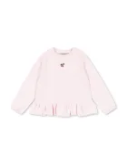 Konges Sløjd пуловер за деца от памук CATHY SWEATER розов KS105938