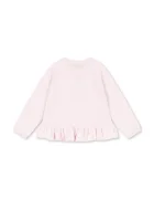 Konges Sløjd пуловер за деца от памук CATHY SWEATER розов KS105938