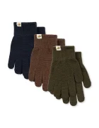 Konges Sløjd ръкавици за деца 3 PACK FILLA GLOVES зелени KS105674