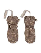 Konges Sløjd ръкавици за деца NOHR SNOW MITTENS PRINT кафяви KS105747