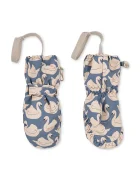 Konges Sløjd ръкавици за деца NOHR SNOW MITTENS PRINT сини KS105747