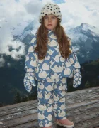 Konges Sløjd ръкавици за деца NOHR SNOW MITTENS PRINT сини KS105747