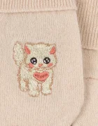 Konges Sløjd ръкавици за деца от вълна COLLETTE MITTENS розови KS107387