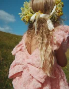 Konges Sløjd рокля ALLY FLOWER DRESS розова на цветя KS105624
