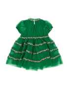 Konges Sløjd рокля babydoll JOELLE DRESS зелена KS106049