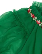 Konges Sløjd рокля babydoll JOELLE DRESS зелена KS106049