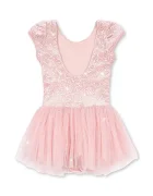 Konges Sløjd рокля BALLERINA DRESS розова с ажурни вложки KS107390