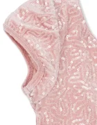 Konges Sløjd рокля BALLERINA DRESS розова с ажурни вложки KS107390