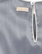 Konges Sløjd рокля FIA FRILL DRESS GRS синя с изчистена шарка KS106017