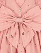 Konges Sløjd рокля от памук EVIA FRILL DRESS GOTS розова KS105660