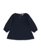 Konges Sløjd рокля с памук ROMY DRESS тъмносиня KS104418