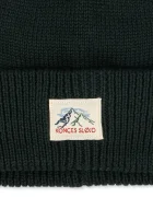 Konges Sløjd шапка беан за деца от памук AVELY BEANIE зелена KS105688