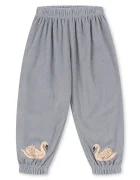 Konges Sløjd спортен панталон за деца с памук ITTY SWEATPANTS GOTS син със стандартна талия KS107614