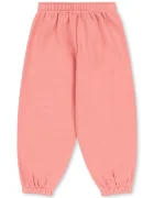 Konges Sløjd спортен панталон за деца с памук LOU SWEAT PANTS GOTS розов със стандартна талия KS106106