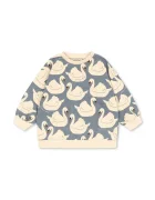 Konges Sløjd суичър за деца от памук LOUPY PRINT SWEAT SHIRT GOTS син KS106116