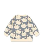 Konges Sløjd суичър за деца от памук LOUPY PRINT SWEAT SHIRT GOTS син KS106116