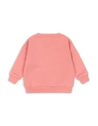 Konges Sløjd суичър за деца с памук LOU SEQUIN SWEAT SHIRT GOTS розов KS106104
