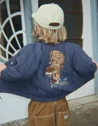 Konges Sløjd яке бомбър за деца JUNO BOMBER JACKET тъмносиньо KS105725
