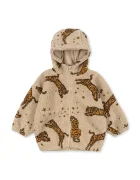 Konges Sløjd яке за деца JODY TEDDY HOODIE GRS кафяво KS106048