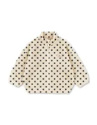 Konges Sløjd яке за деца от полар JODY EMBROIDERY TEDDY JACKET GRS бежово KS105712