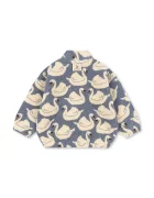 Konges Sløjd яке за деца от полар JODY TEDDY JACKET GRS синьо KS105720
