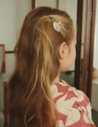 Konges Sløjd за деца 4 PACK SWAN HAIR CLIP AND ELASTIC 2 броя KS105868
