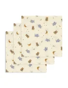 Konges Sløjd за деца от памук 3 PACK MUSLIN CLOTH GOTS бежов KS105863