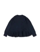 Konges Sløjd жилетка за деца от памук SOLEIL CARDIGAN GOTS тъмносиня KS106241