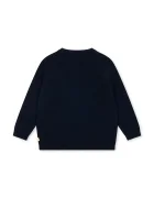 Konges Sløjd жилетка за деца от вълна CATTIE CARDIGAN тъмносиня KS105940