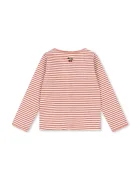 Konges Sløjd жилетка за деца с памук ROLI STRIPE CARDIGAN OCS розова KS107377