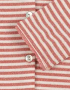 Konges Sløjd жилетка за деца с памук ROLI STRIPE CARDIGAN OCS розова KS107377
