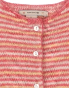Konges Sløjd жилетка за деца с вълна PIPO CARDIGAN розова KS106197
