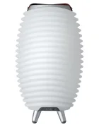 Kooduu Led лампа с високоговорител и място за съхранение Synergy 35 Stereo 2.0 в бяло