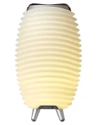 Kooduu Led лампа с високоговорител и място за съхранение Synergy 35 Stereo 2.0 в бяло