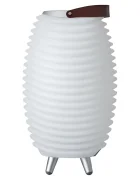 Kooduu Led лампа с високоговорител и място за съхранение Synergy 35 Stereo 2.0 в бяло