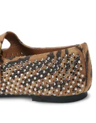 Kurt Geiger London балеринки от велур Mayfair Ballet Flat кафяви 2656346209