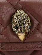 Kurt Geiger London чанта crossbody дамска от кожа KENSINGTON бордо 5580954109