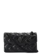 Kurt Geiger London чанта crossbody дамска от кожа KENSINGTON черна 5580900109
