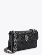 Kurt Geiger London чанта crossbody дамска от кожа KENSINGTON черна 5580900109