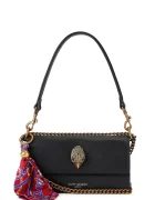 Kurt Geiger London чанта дамска от кожа SLOANE черна 5832200109