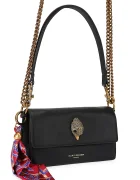 Kurt Geiger London чанта дамска от кожа SLOANE черна 5832200109